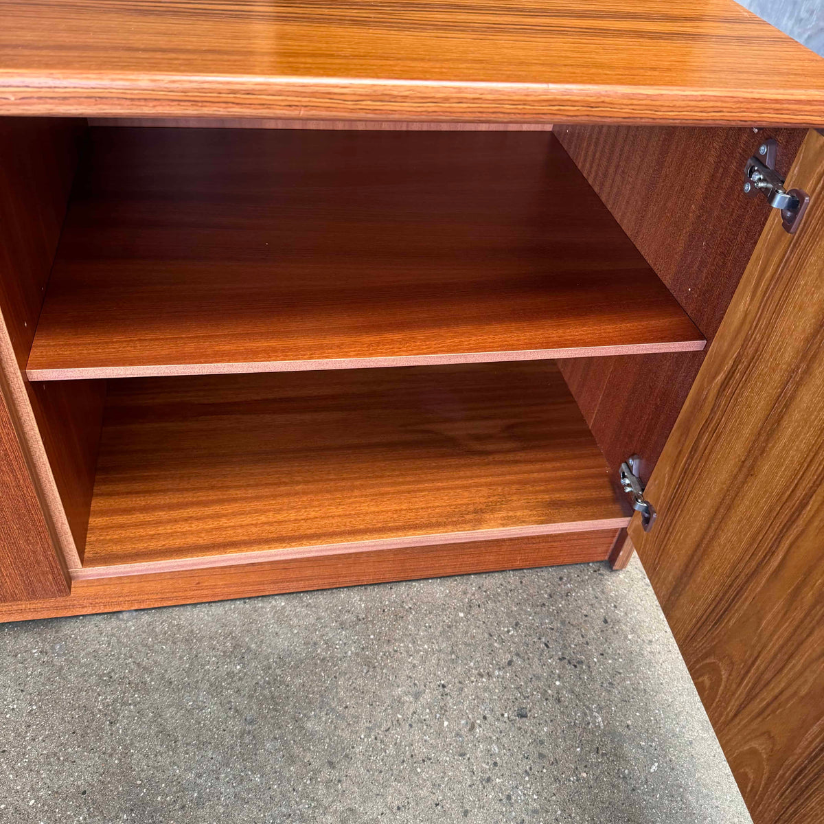 Danish Modern Teak Shelf Cabinet