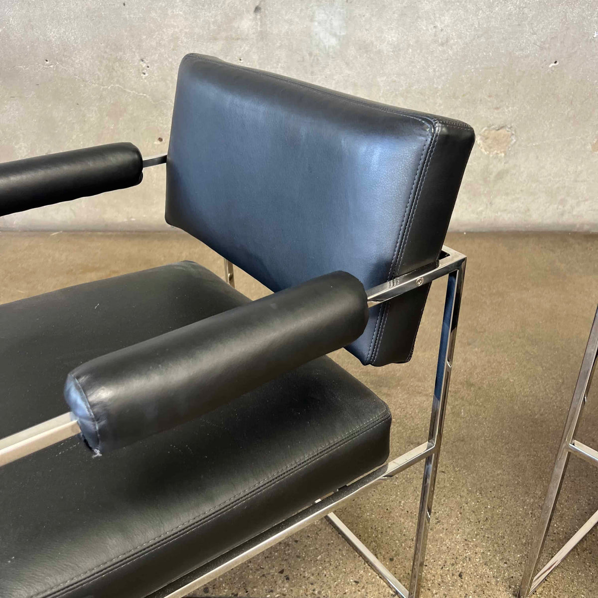 Pair Of Milo Baughman Modell 1188 Armchairs By Thayer Coggin
