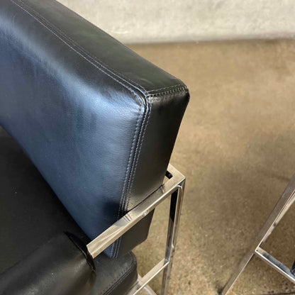 Pair Of Milo Baughman Modell 1188 Armchairs By Thayer Coggin