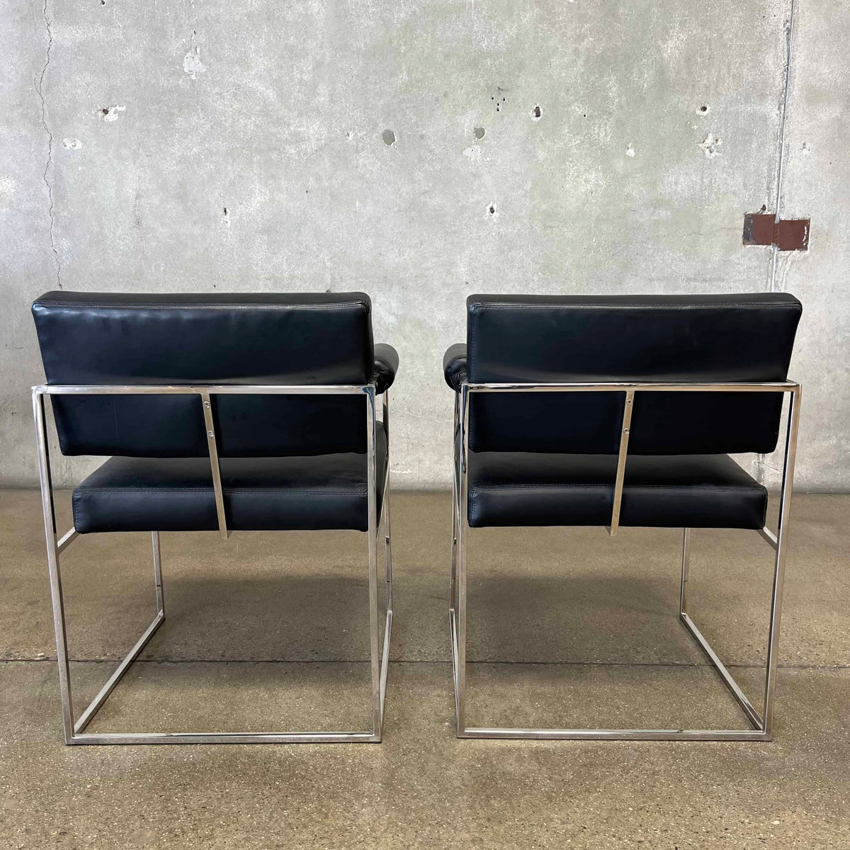 Pair Of Milo Baughman Modell 1188 Armchairs By Thayer Coggin
