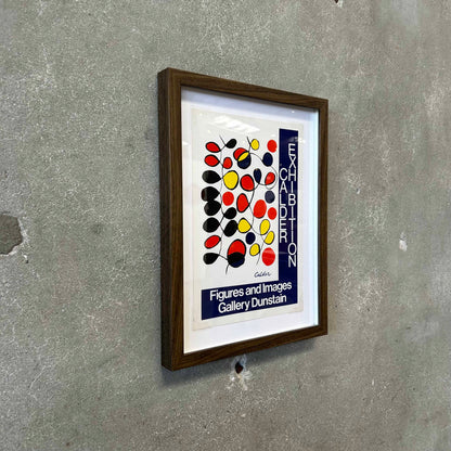 Vintage Calder Exhibit Lithograph Poster C. 1970s