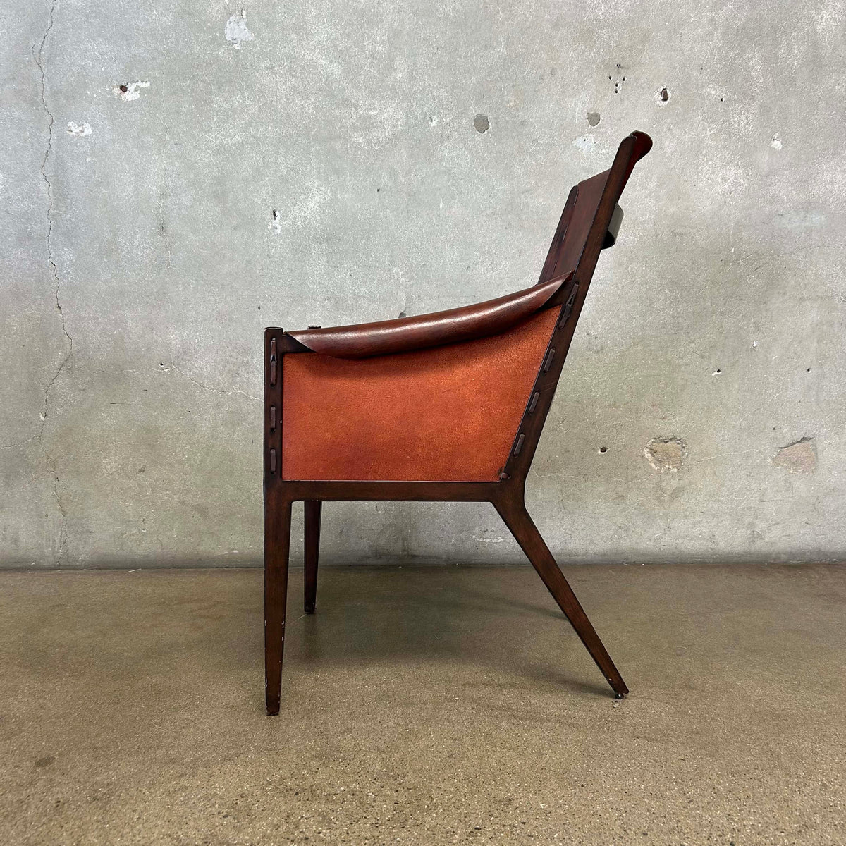 Hickory Chair Company, Leather & Metal #1