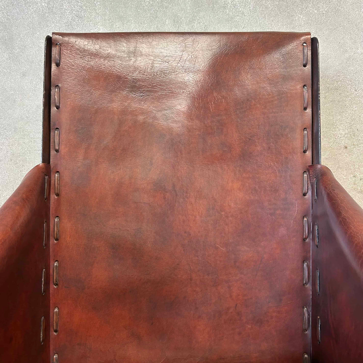 Hickory Chair Company, Leather & Metal #1