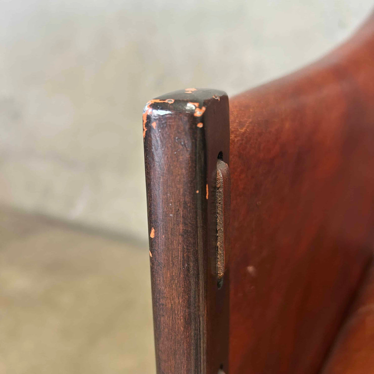 Hickory Chair Company, Leather & Metal #1