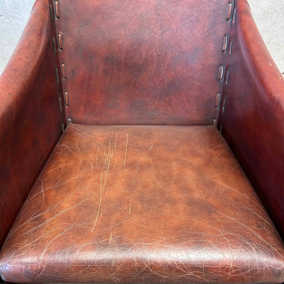 Hickory Chair Company, Leather & Metal #2
