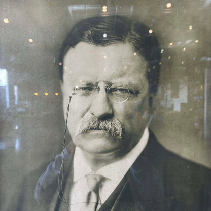 Teddy Roosevelt Portrait Photograph Framed