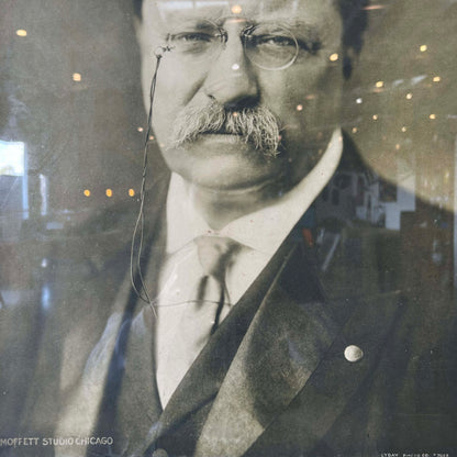 Teddy Roosevelt Portrait Photograph Framed