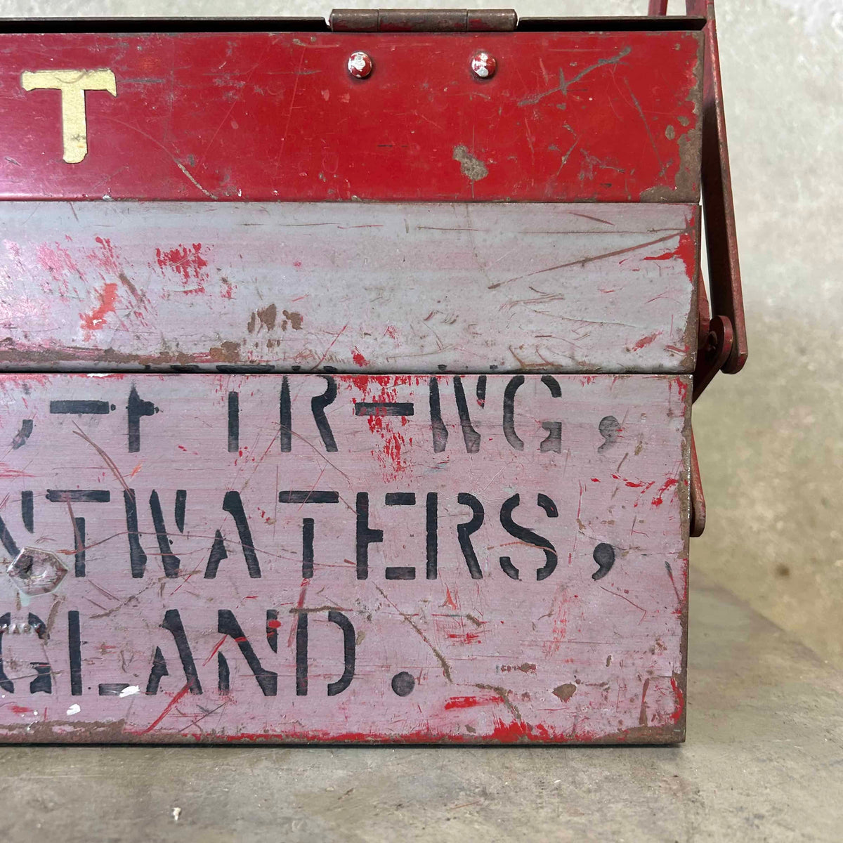 WWII Era Tool Box U.K.