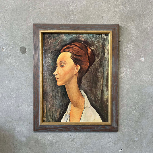 Amedeo Modigliani "Profile of Girl"