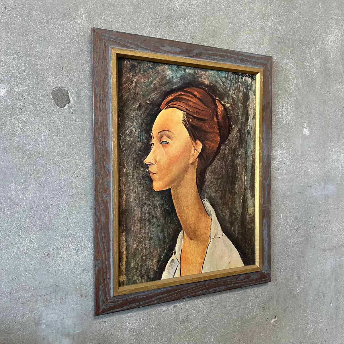 Amedeo Modigliani "Profile of Girl"