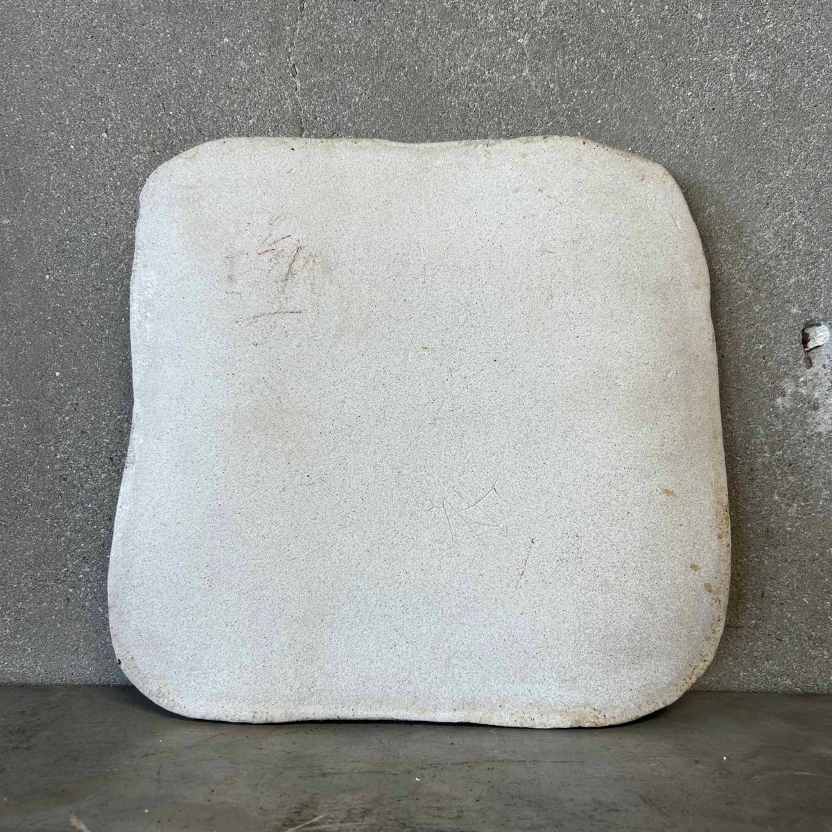 Vintage Square Studio Pottery Platter/Tray Neutral