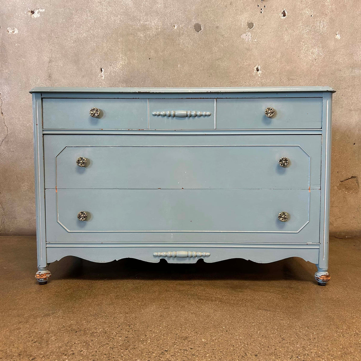 Vintage Blue Dresser
