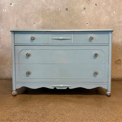 Vintage Blue Dresser