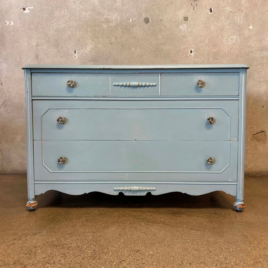 Vintage Blue Dresser