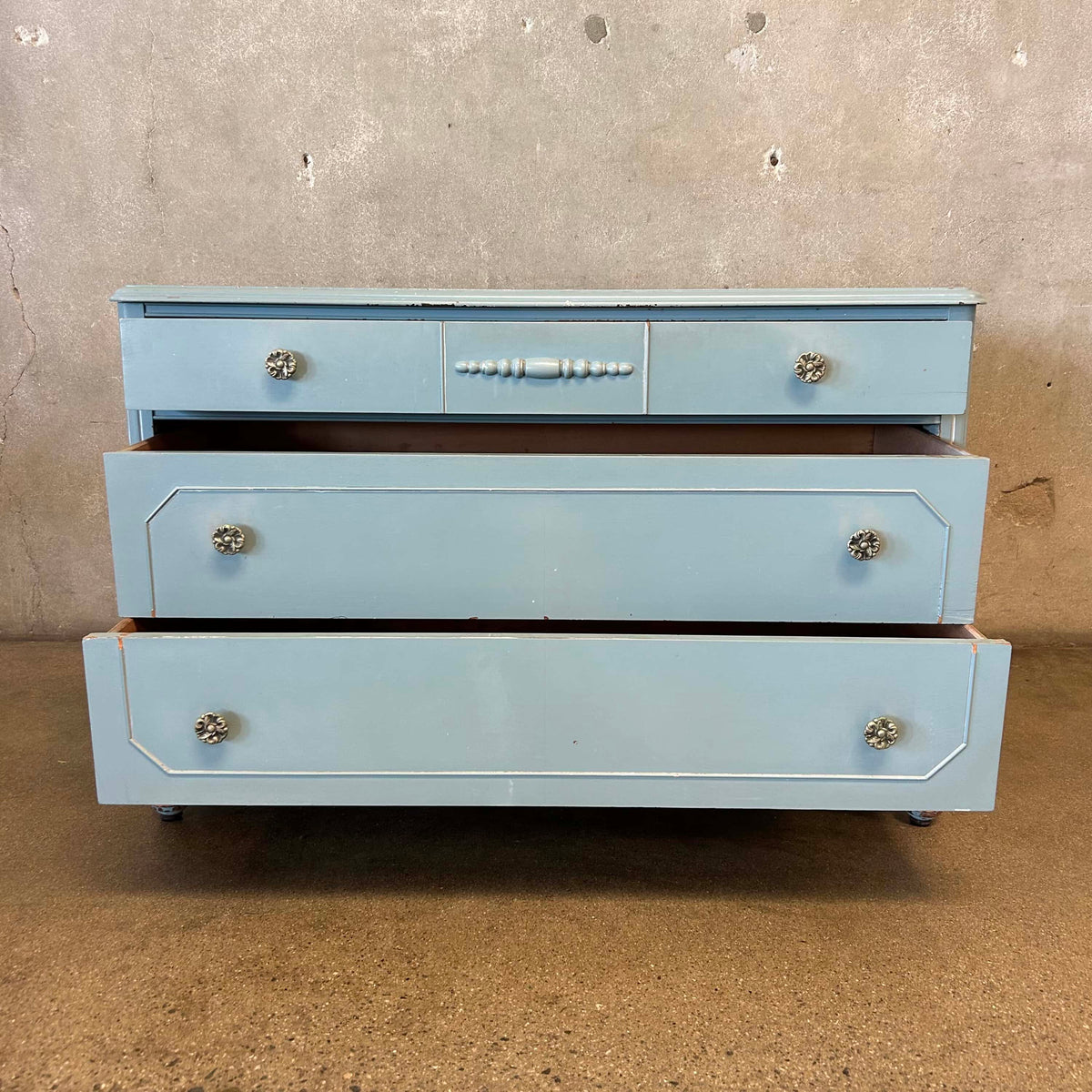 Vintage Blue Dresser