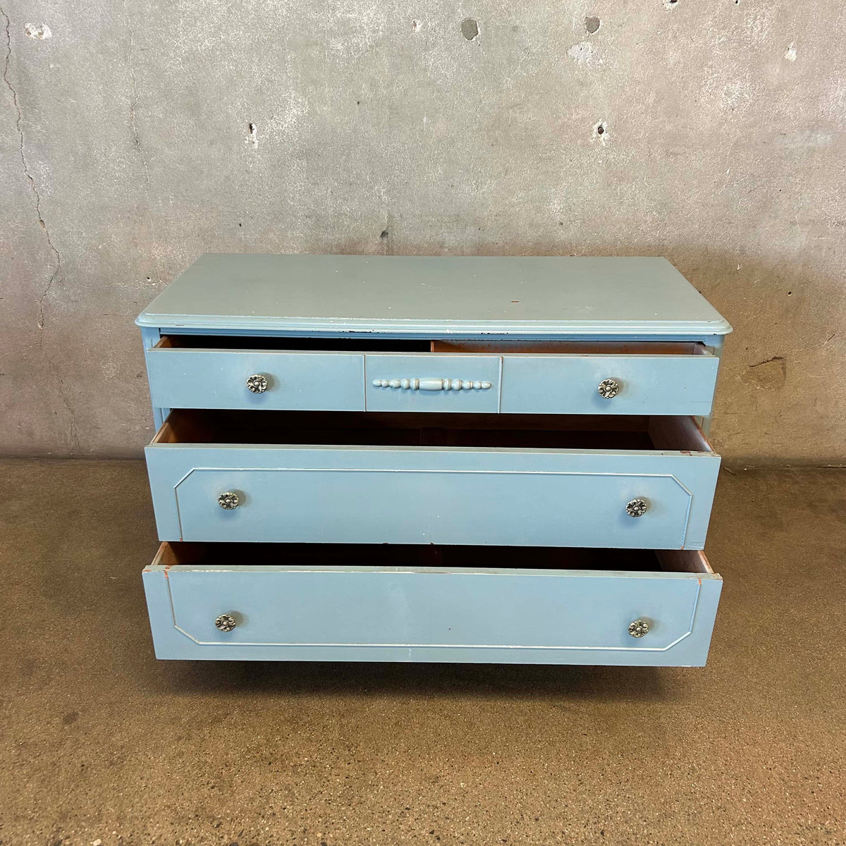 Vintage Blue Dresser