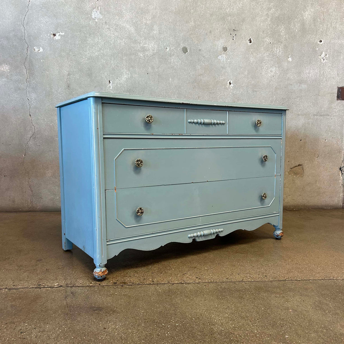 Vintage Blue Dresser