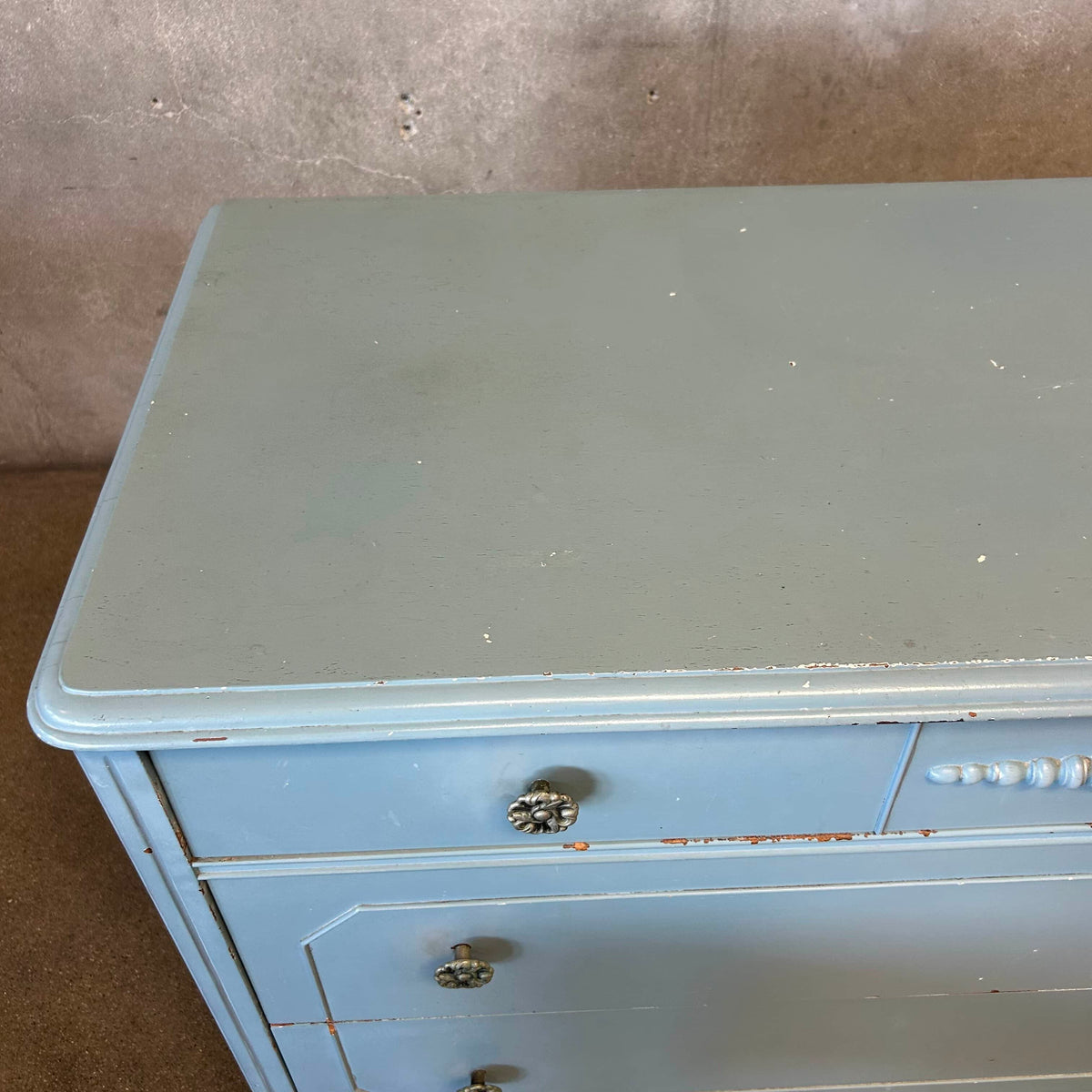 Vintage Blue Dresser