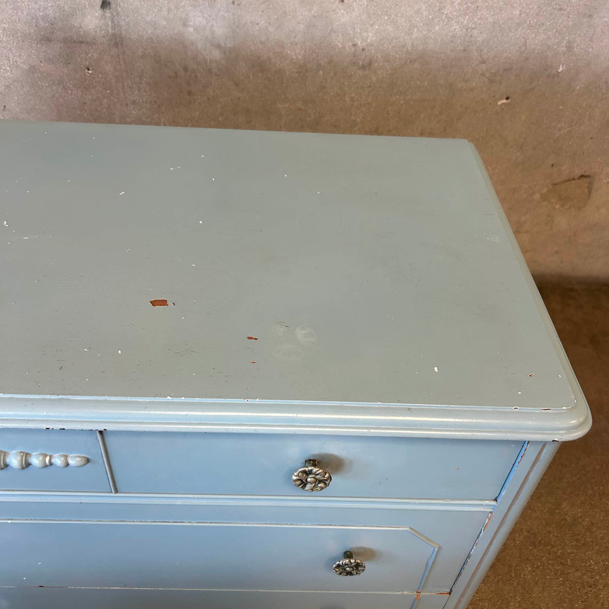 Vintage Blue Dresser