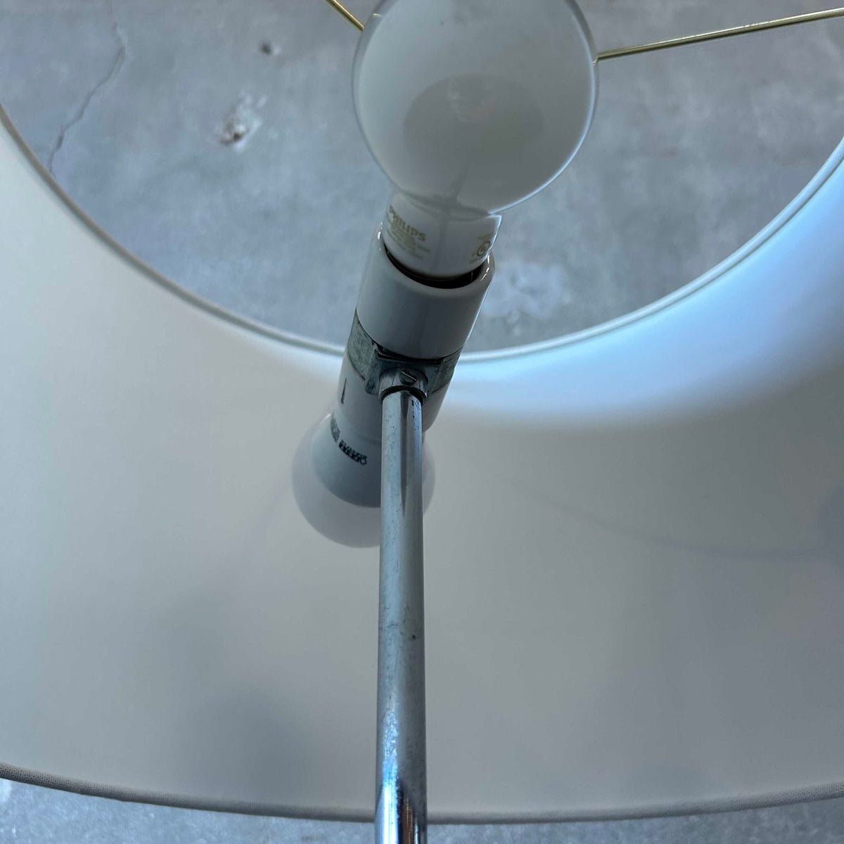 Mid Century Marble Floor Lamp