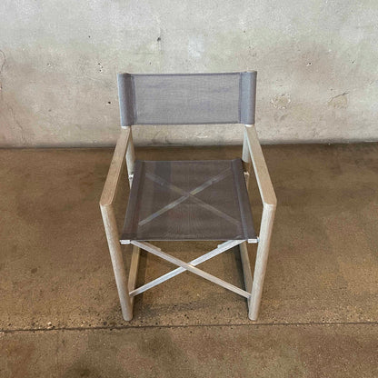 Director's Outdoor Teak Dining Arm Chair by Condo Brothers for Restoration Hardware