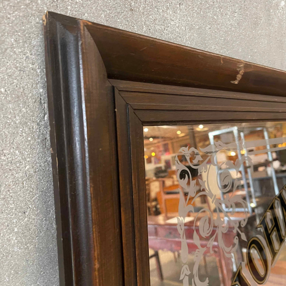 Vintage John Courage India Pale Ale Pub Mirror