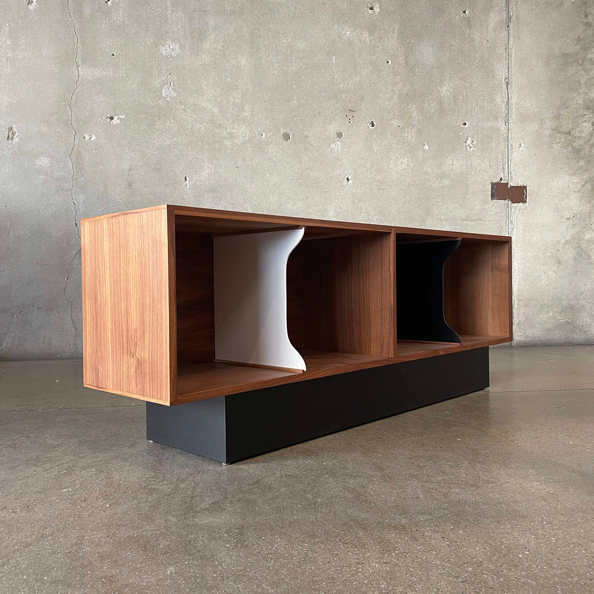 Modern Record Storage Credenza