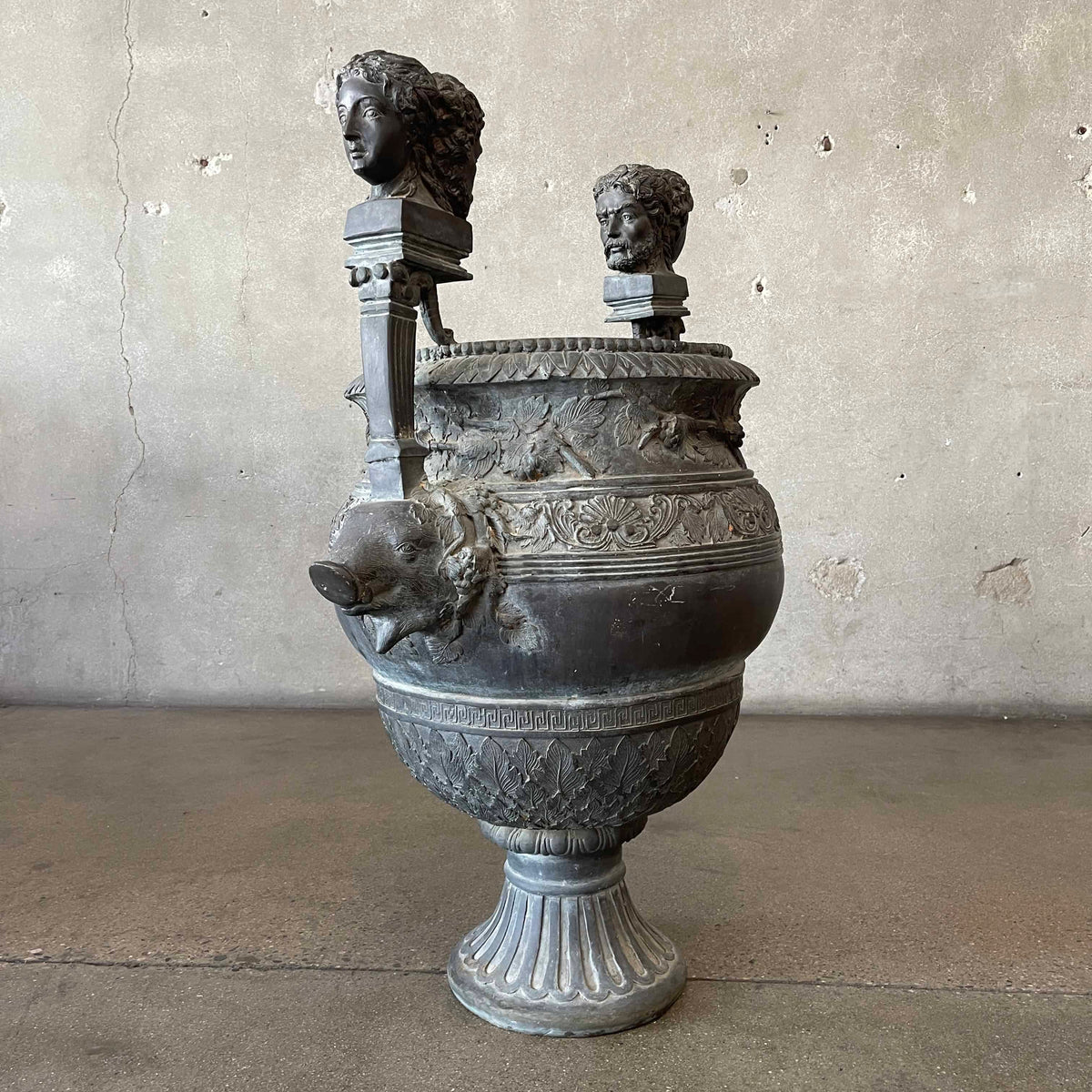 Antique Bronze Urn