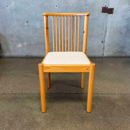 Vintage Pine Dining Chair #1