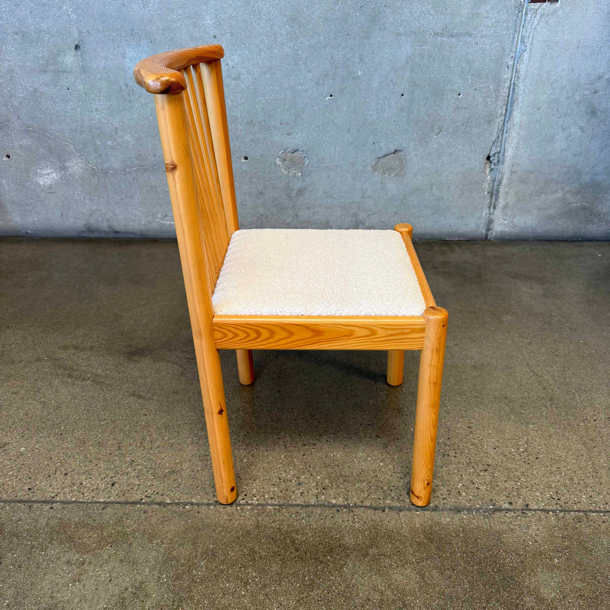 Vintage Pine Dining Chair #2