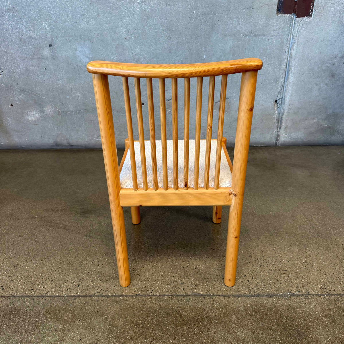 Vintage Pine Dining Chair #2