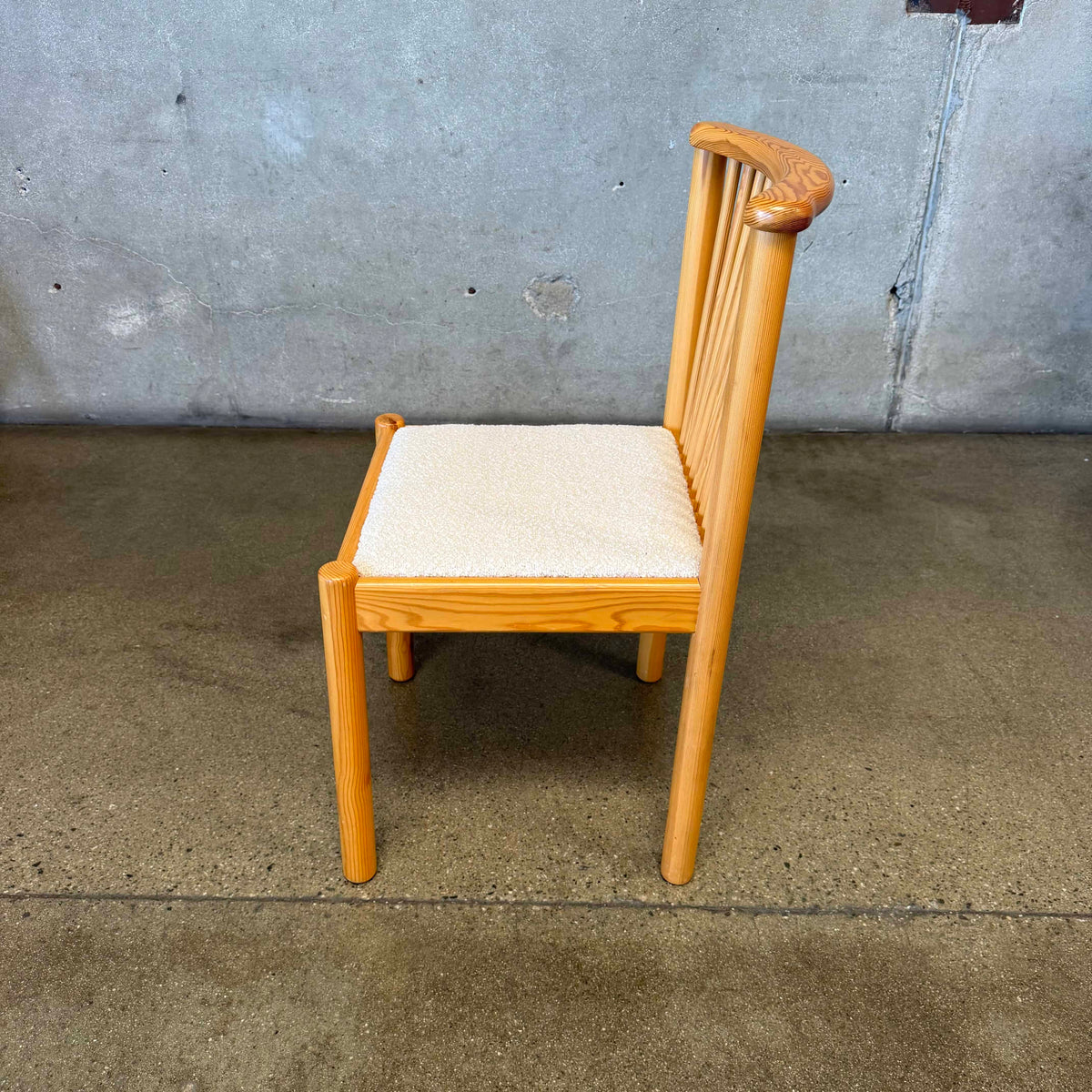 Vintage Pine Dining Chair #2