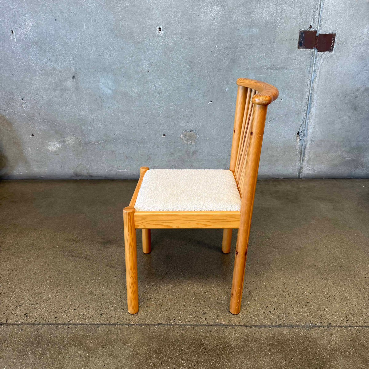 Vintage Pine Dining Chair #3