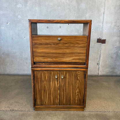 Two Cabinets With Drop Down Front