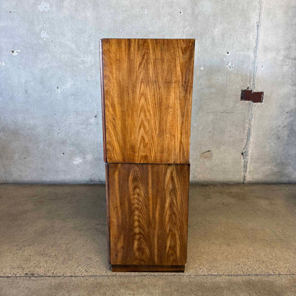 Two Cabinets With Drop Down Front