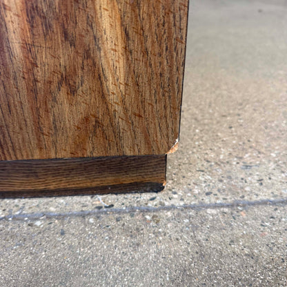 Two Cabinets With Drop Down Front