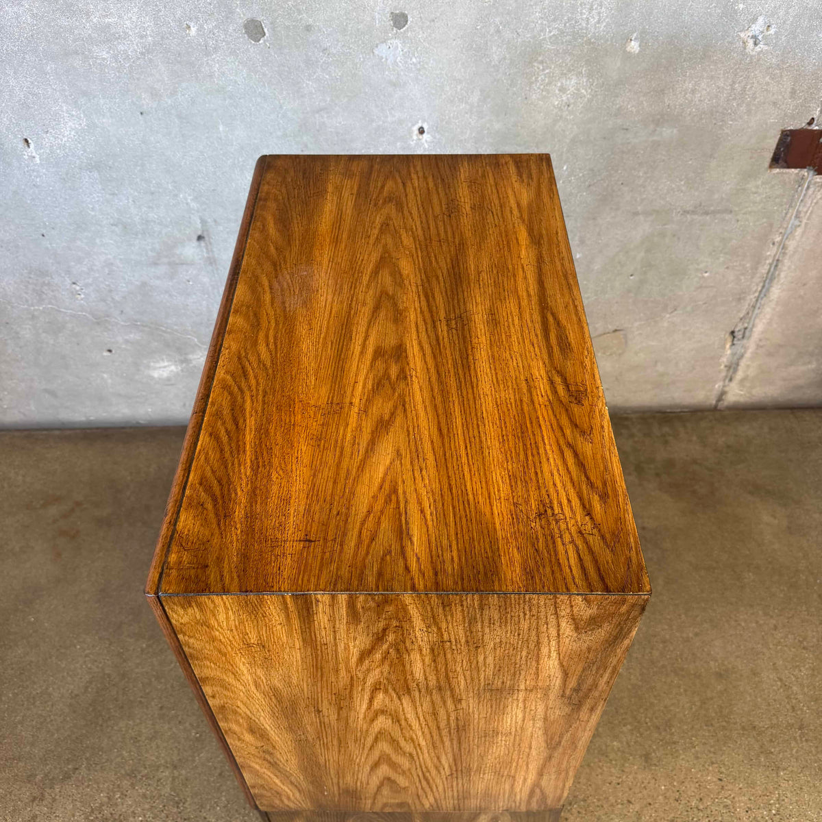 Two Cabinets With Drop Down Front