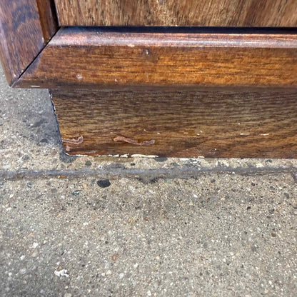 Two Cabinets With Glass Doors