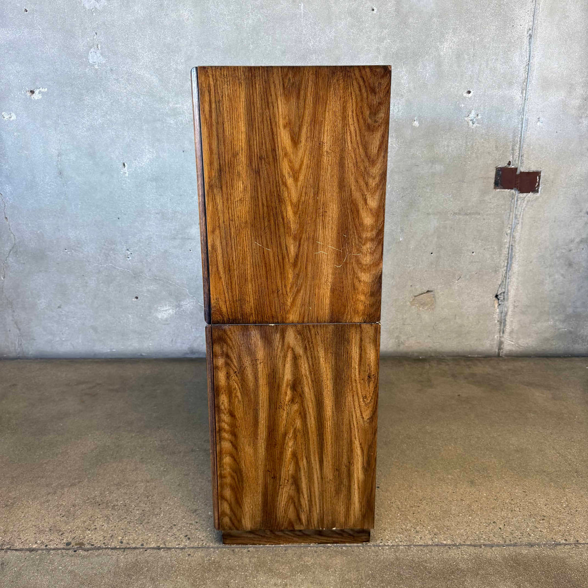 Two Cabinets With Glass Doors