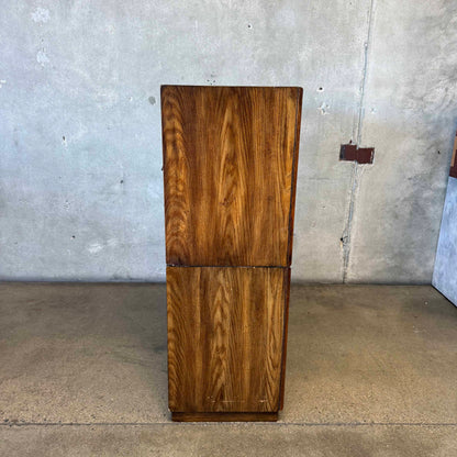 Two Cabinets With Glass Doors