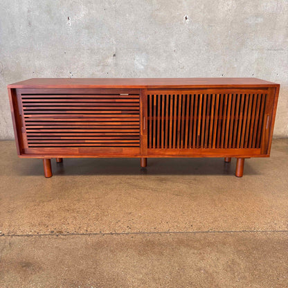 Mosaic Acacia Wood TV Console