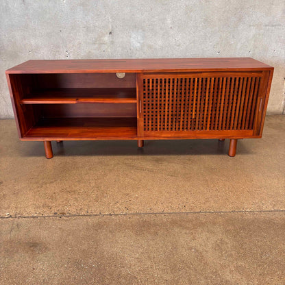 Mosaic Acacia Wood TV Console