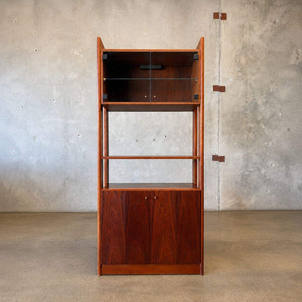 Mid Century Modern Freestanding Wall Unit