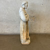 Vintage Cement Saint Statue