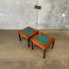 Mid Century Side Tables by John Keal for Brown Saltman