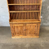 Antique Pine Rustic Cabinet