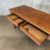 Antique Wood Library Table