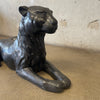 1980s Post Modern Plaster Panther Sculpture