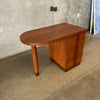 Solid Wood Art Deco Desk