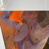 Modern Acrylic Nude Female Painting